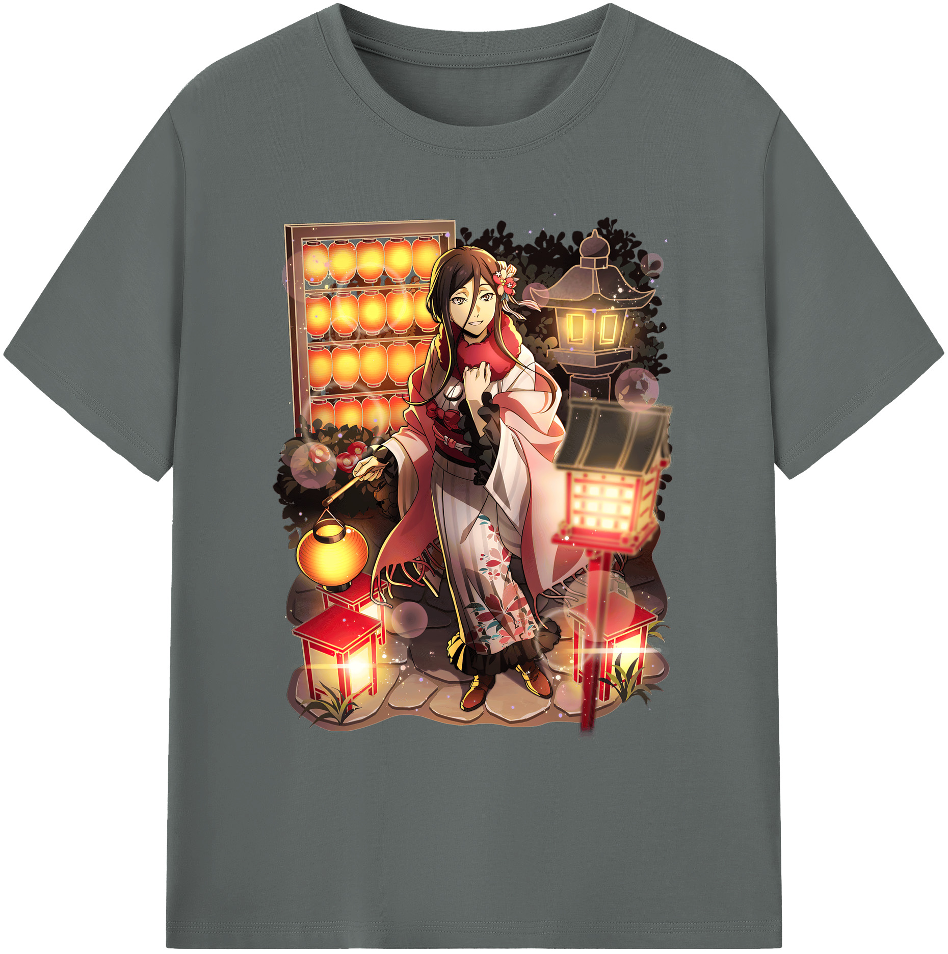 （画像用） 文豪ストレイドッグス Bungo Stray Dogs 綿100％ メンズ半袖Tシャツ｜肌触りやわらか＆通気性